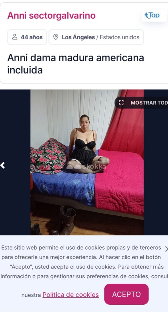 Anni dama madura. Videos llamadas